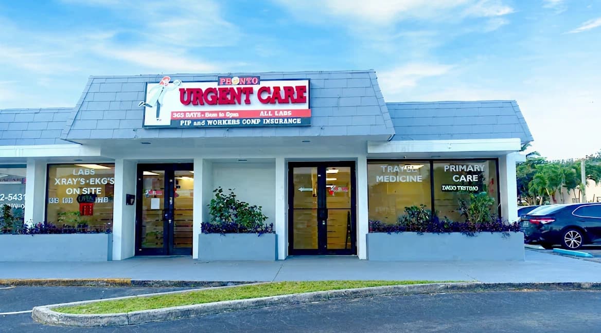 Pronto urgent care front picture
